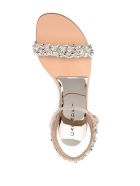 Casadei Sandals With Silver Studs Casadei Sandals With Silver Studs - Metallic