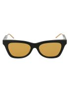 Gg0598s Sunglasses Gucci Gg0598s Sunglasses - 004 BLACK BLACK YELLOW