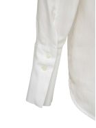 Tela White Silk Blend Blouse With Back Buttons Tela White Silk Blend Blouse With Back Buttons - White