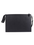 Versace Black Leather Medusa Pouch Versace Black Leather Medusa Pouch - Nero