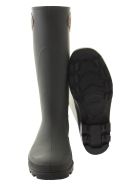 Tod's Rain Boot With Logo Tod's Rain Boot With Logo - Black