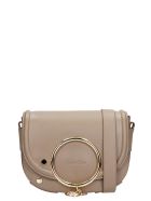 Shoulder Bag In Grey Leather See by Chloé Shoulder Bag In Grey Leather - MOTTY GREY