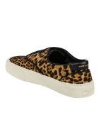 Saint Laurent Venice Low Top Sneakers Saint Laurent Venice Low Top Sneakers - Natural/Black