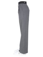 MSGM Pants With Logo MSGM Pants With Logo - GRIGIO