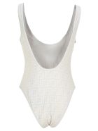 Fendi Ff-logo One Piece Swimsuit Fendi Ff-logo One Piece Swimsuit - MILK