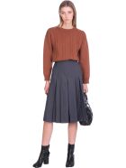 Maison Margiela Skirt In Grey Wool Maison Margiela Skirt In Grey Wool - grey