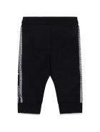 Givenchy Black Sweatpant For Baby Kids With Logos Givenchy Black Sweatpant For Baby Kids With Logos - Black