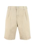 Carhartt Abbott Cotton Bermuda Shorts Carhartt Abbott Cotton Bermuda Shorts - Panna