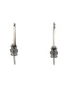 Alexander Mcqueen Beetle Earrings Alexander McQueen Beetle Earrings - Silver