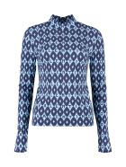 Valentino Printed Top Valentino Printed Top - blue