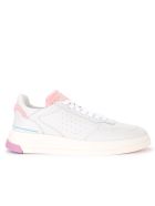 White And Pink Leather Ghoud Tweener Sneaker GHOUD White And Pink Leather Ghoud Tweener Sneaker - BIANCO