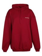 Balenciaga Oversized Logo Hoodie Balenciaga Oversized Logo Hoodie - Rosso e Bianco