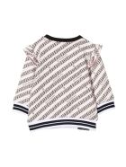 Givenchy Newborn Pink Sweatshirt Givenchy Newborn Pink Sweatshirt - Rosa/nero