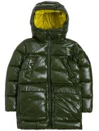 Save the Duck Green Down Jacket In Padded Nylon Save the Duck Green Down Jacket In Padded Nylon - Green