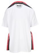 Y/project Stripe Trim T-shirt Y/Project Stripe Trim T-shirt - WHITE GREY