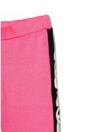 GCDS Pink Cotton Blend Leggings GCDS Pink Cotton Blend Leggings - Fuxia