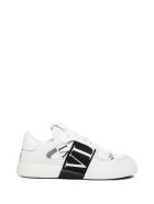Valentino Garavani Vl7n White Leather Sneakers Valentino Garavani Vl7n White Leather Sneakers - White