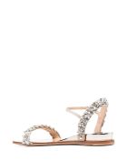 Casadei Sandals With Silver Studs Casadei Sandals With Silver Studs - Metallic