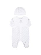 Givenchy White Set For Baby Kids With Logos Givenchy White Set For Baby Kids With Logos - Grey