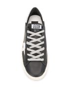 Woman Black Hi-star Sneakers With Silver Star And Spoiler Golden Goose Woman Black Hi-star Sneakers With Silver Star And Spoiler