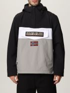 Napapijri Jacket Rainforest S Block 1 Anorak Napapijri Jacket Napapijri Jacket Rainforest S Block 1 Anorak Napapijri Jacket - Grey