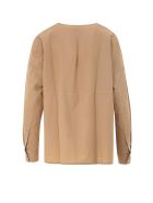 Shirt Closed Shirt - Beige
