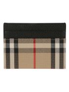 Burberry Sandon Vintage Check Card Holder Burberry Sandon Vintage Check Card Holder - Black