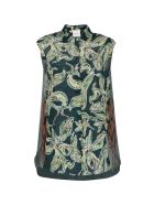 Blouse With Print Alysi Blouse With Print - Verde