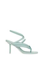 Le Silla Sandals In Green Leather Le Silla Sandals In Green Leather - green