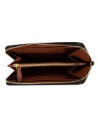 Burberry Elmore Icon Stripe Zip-around Wallet Burberry Elmore Icon Stripe Zip-around Wallet - Archive Beige