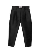 Simonetta Kids Black Trousers Simonetta Kids Black Trousers - Nero