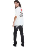 Palm Angels Small Rose T-shirt In Green Cotton Palm Angels Small Rose T-shirt In Green Cotton - green