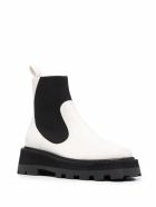 Jimmy Choo Clayton White Leather Boots Jimmy Choo Clayton White Leather Boots - White