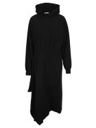 Balenciaga Easywrap Hooded Dress Balenciaga Easywrap Hooded Dress - BLACK