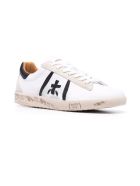 Premiata White Leather Andy Sneakers Premiata White Leather Andy Sneakers - Bianco+nero