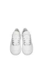 D.A.T.E. Court Sneakers In White Leather D.A.T.E. Court Sneakers In White Leather - white
