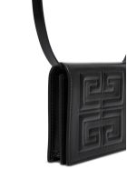 Givenchy Mini Pouch Crossbody Bag In 4g Leather Givenchy Mini Pouch Crossbody Bag In 4g Leather - Black