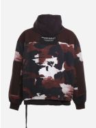 Dolce & Gabbana Loose-fit Sweatshirt With Camouflage Print Dolce & Gabbana Loose-fit Sweatshirt With Camouflage Print - Black, red