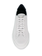 Man White And Navy Blue Urban Street Sneakers Givenchy Man White And Navy Blue Urban Street Sneakers