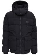 Dolce & Gabbana Black Quilted Cotton Down Jacket With Logo Dolce & Gabbana Black Quilted Cotton Down Jacket With Logo - Black