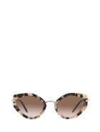 Miu Miu Miu Miu Mu 08xs Havana Pink Sunglasses Miu Miu Miu Miu Mu 08xs Havana Pink Sunglasses - Havana Pink