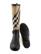 Burberry Simeon - Tartan Rain Boots Burberry Simeon - Tartan Rain Boots - Black/archive Beige