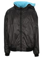 Y/project Clip-shoulder Bomber Jacket Y/Project Clip-shoulder Bomber Jacket - BLACK BLUE
