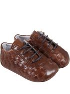 Gallucci Brown Shoes For Babykids Gallucci Brown Shoes For Babykids - Brown