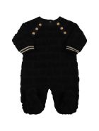 Balmain Black Set For Babykids With Black Logo Balmain Black Set For Babykids With Black Logo - Black
