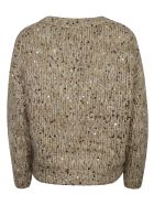 Sequined Jumper Brunello Cucinelli Sequined Jumper - Beige