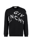 Givenchy Logo Detail Cotton Sweatshirt Givenchy Logo Detail Cotton Sweatshirt - Nero e Bianco