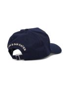 Dsquared2 Blue Cotton Hat With Logo Patch Dsquared2 Blue Cotton Hat With Logo Patch - Blu