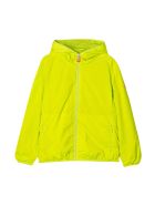 Save the Duck Yellow Waterproof Jacket Save the Duck Yellow Waterproof Jacket - Giallo verde