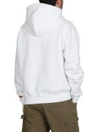 HERON PRESTON Oversize Hoodie HERON PRESTON Oversize Hoodie - WHITE BLUE